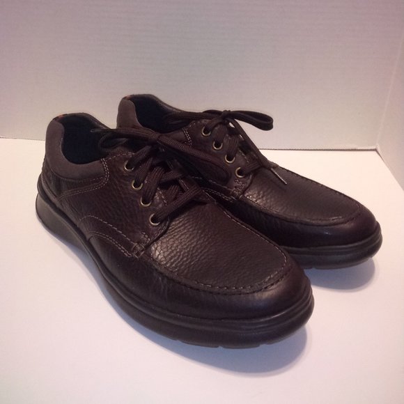 Clarks Mens Brown Shoes Size 9.5